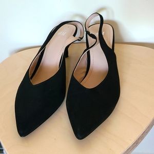 H&M Slingbacks Kitten Heels